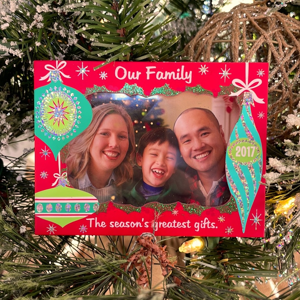 Hallmark 2017 “Our Family” Ornament – Picture Frame